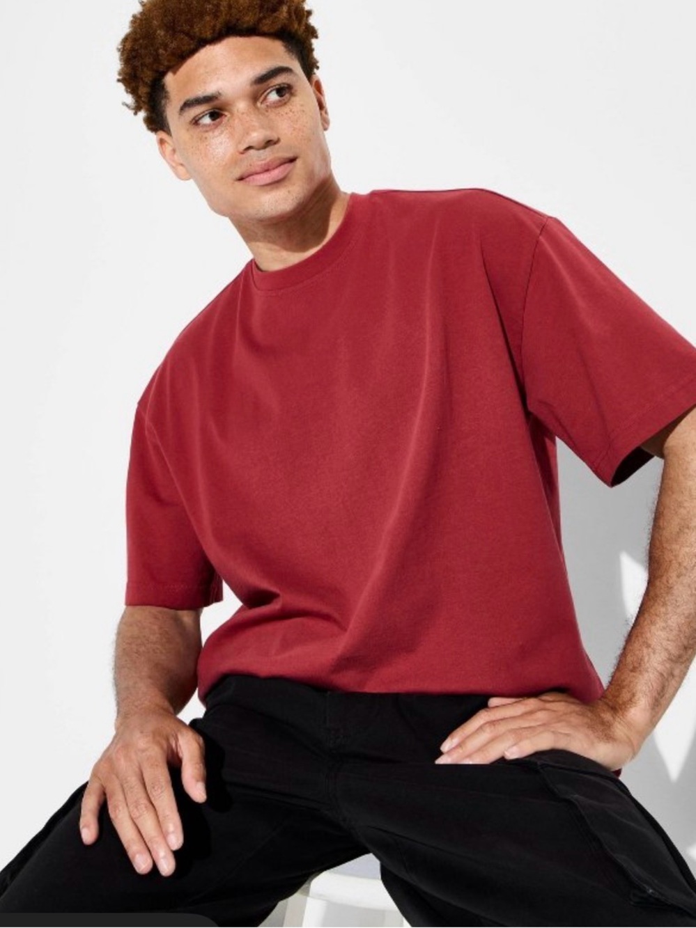 Men's Short Sleeve T-Shirt - Original Use™ Washed Red XXL